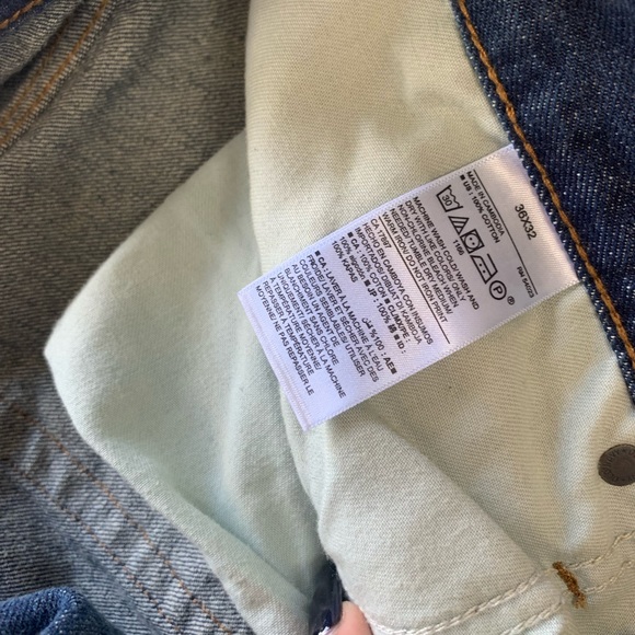 NWT Old Navy 36X32 Dark Wash Jeans - Picture 7 of 7